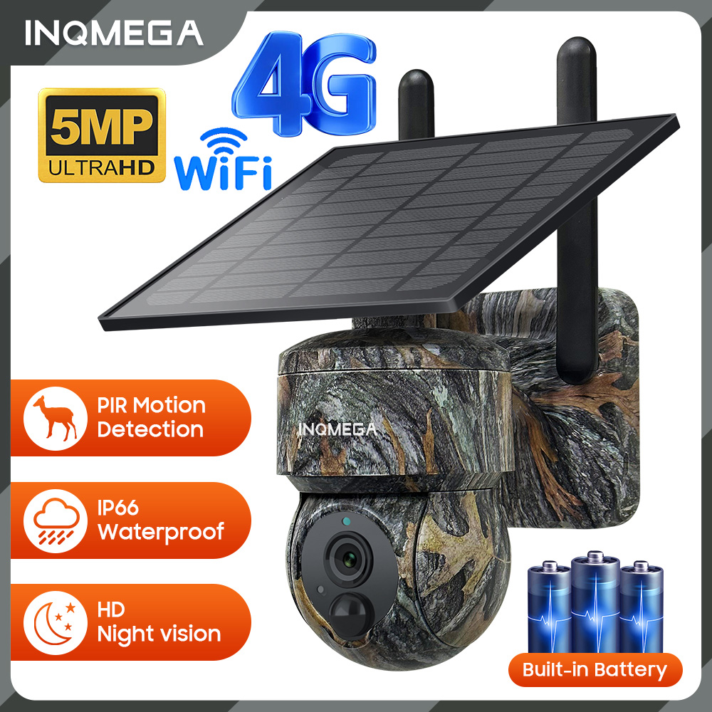 Outdoor Sport Camera - INQMEGA 5MP 4G / WIFI Telecamera