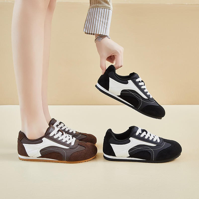 Outdoor Sports Shoes - Scarpe sportive da donna in pelle,