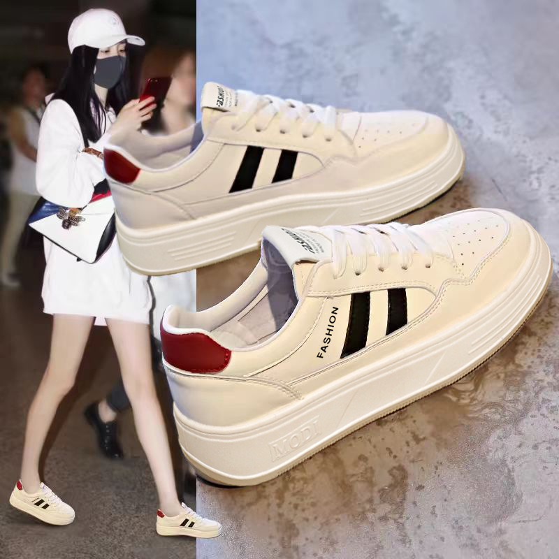 Outdoor Sports Shoes - Sneakers Sportive da Donna con Rialzo,
