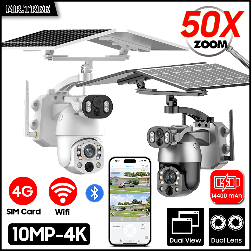 Outdoor Sport Camera - 4K 50X Zoom ottico Doppia lente