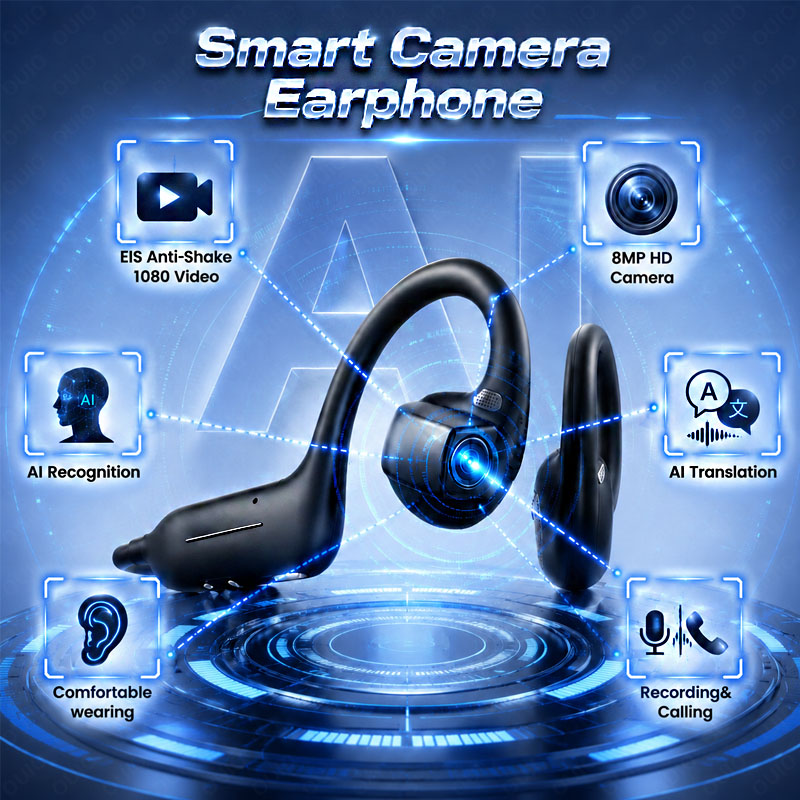 Nuove Cuffie Sportive AI Smart - Outdoor Sport Camera recensione e prezzo