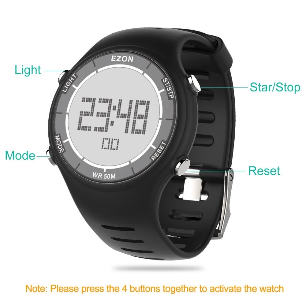 EZON Orologio sportivo digital - Outdoor Sport Lights recensione e prezzo