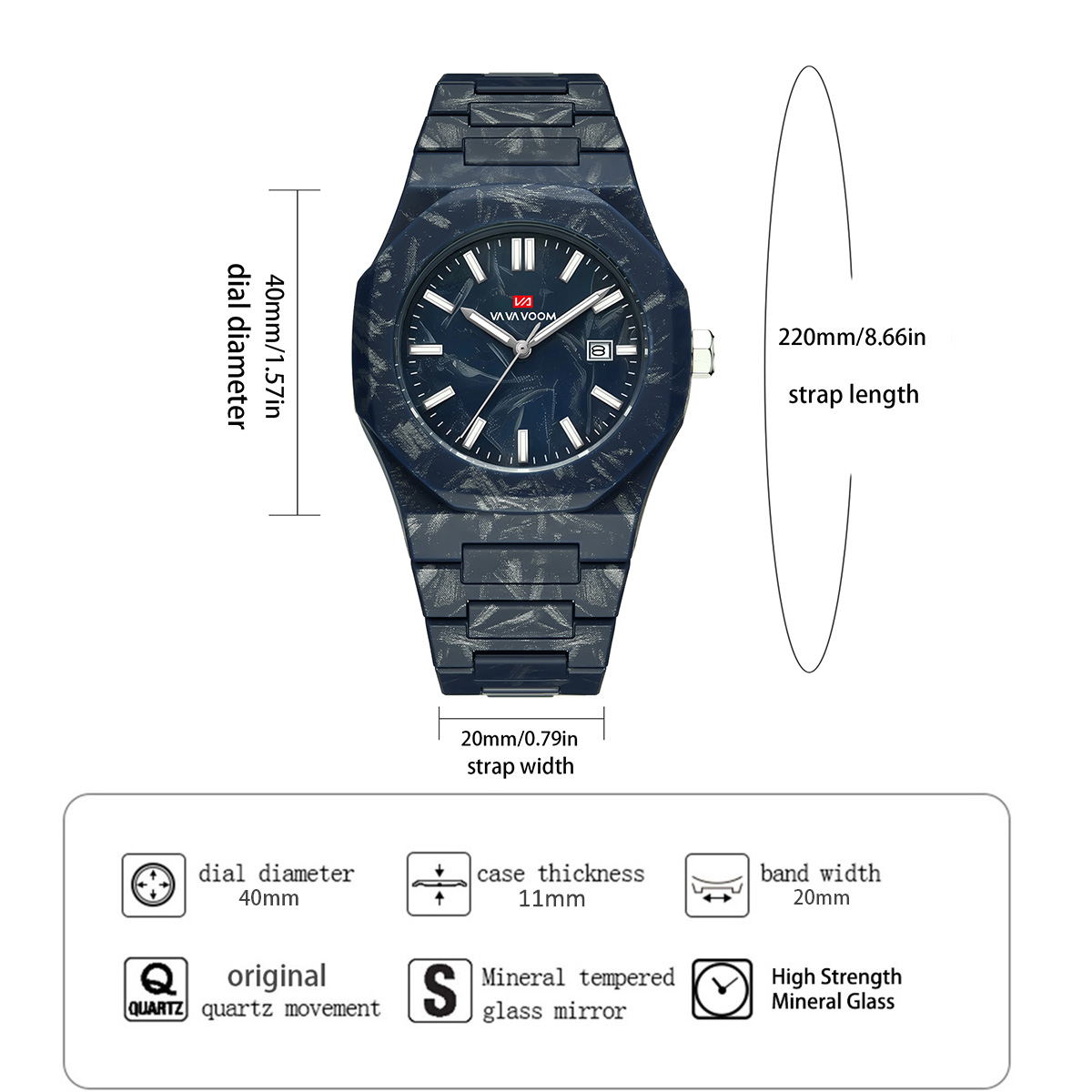 VA VA VOOM Orologi da uomo Mov - Outdoor Sport Smart Watch recensione e prezzo